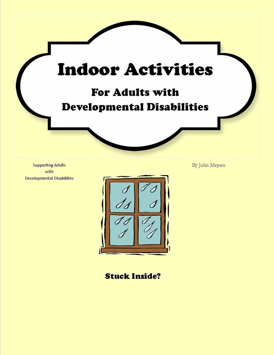 Indoor Activities for Adults with Developmental Disabilities Digital pdf